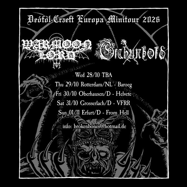 01.11.2026: Warmoon Lord + Grabunhold im Club From Hell in Erfurt